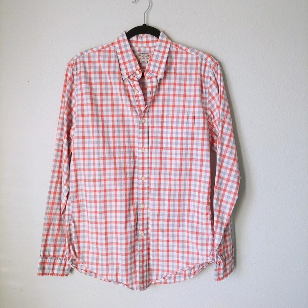 J. Crew | Men's Plaid Button Down Shirt